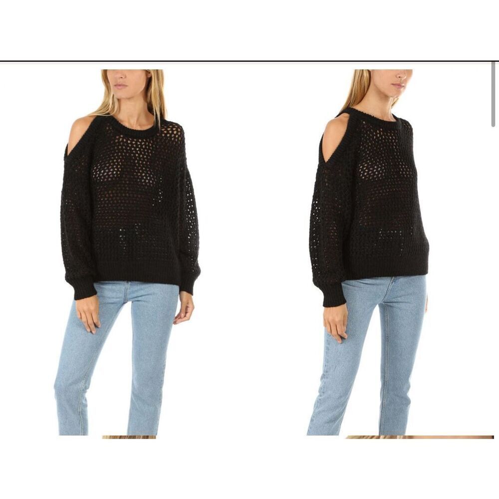 IRO Breath Pullover Sweater size small black